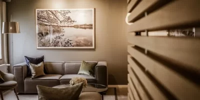 Gemütliche Sofas und vitalisierende Getränke stehen für Sie bereit.